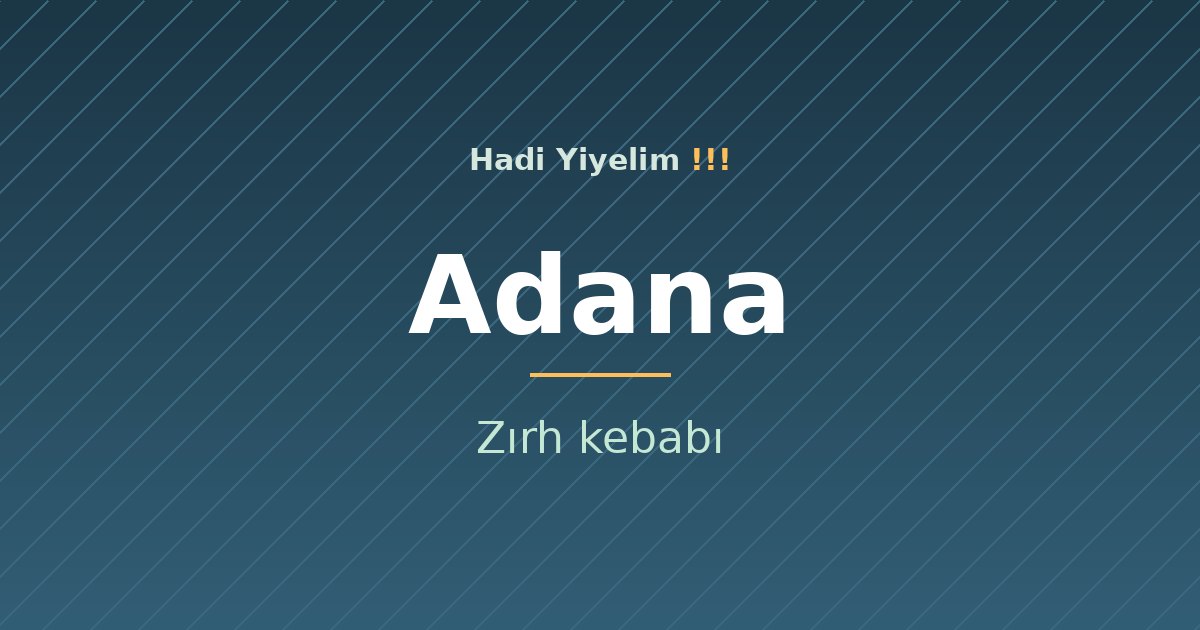 Adana mutfağından bir klasik: Zırh kebabı