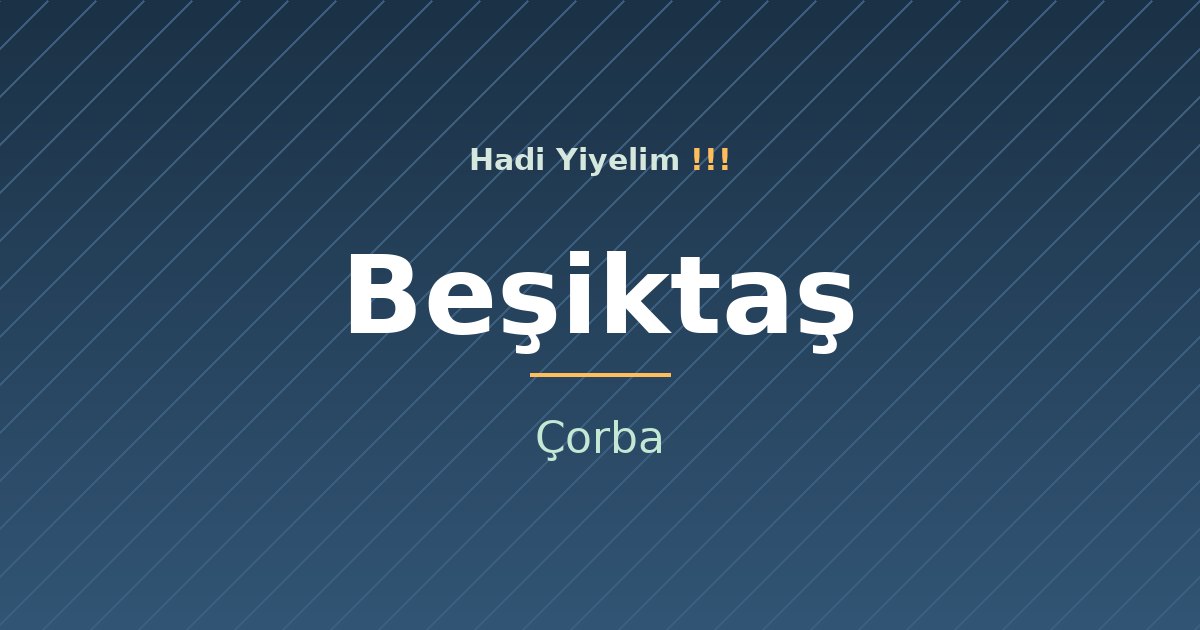 Beşiktaş'ta Soğuk Akşamların Kurtarıcısı: Çorba