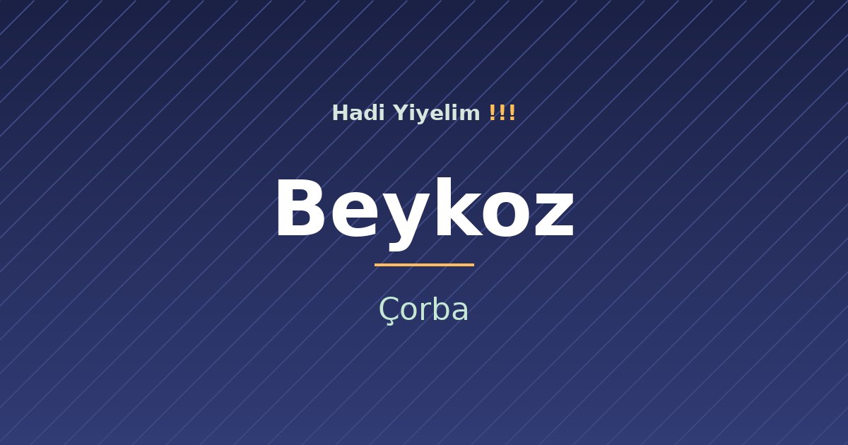 Beykoz'da Soğuk Akşamların Kurtarıcısı: Çorba