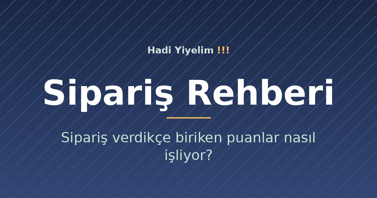 Sipariş verdikçe biriken puanlar nasıl işliyor?
